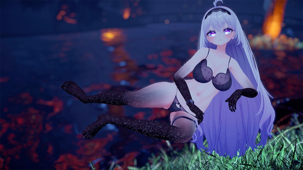 【Shine Midnight/真夜中の輝き】14 avatars 4K textures/14体のアバター用4KテクスチャHD