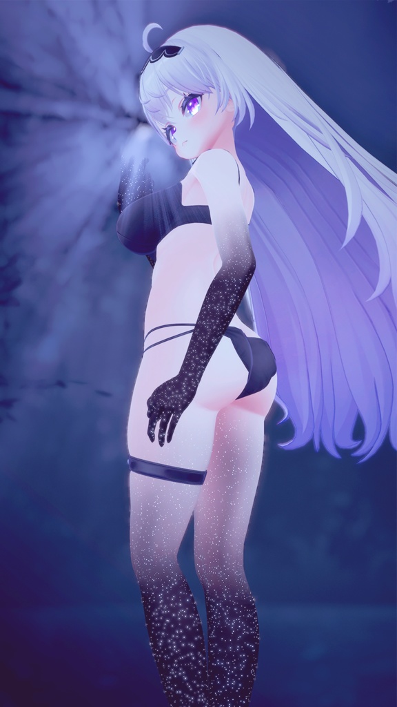 【Shine Midnight/真夜中の輝き】14 avatars 4K textures/14体のアバター用4KテクスチャHD