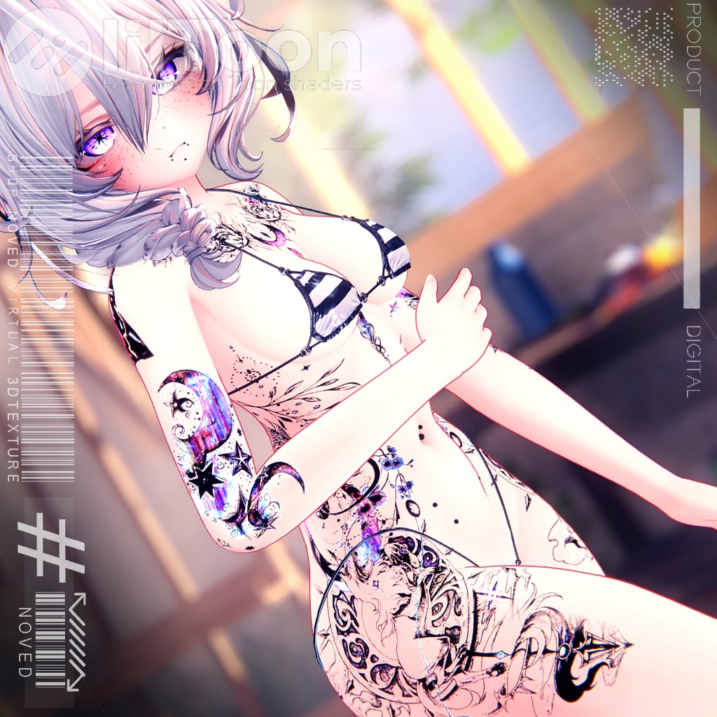 🌸蝶ClockButterfly🌸 4k Textures 時計の蝶* /HD