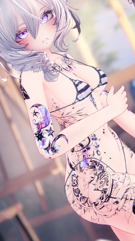 🌸蝶ClockButterfly🌸 4k Textures 時計の蝶* /HD