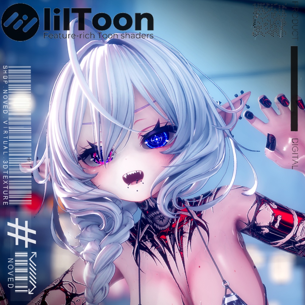 【Cyber NeuroLensV4/サイバーニューロレンズ V4】Eyes Animation 4kHD textures/目のアニメーション 4kHD テクスチャ