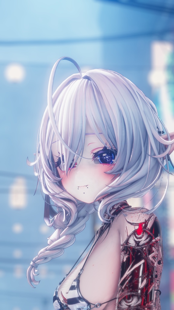 【Cyber NeuroLensV4/サイバーニューロレンズ V4】Eyes Animation 4kHD textures/目のアニメーション 4kHD テクスチャ