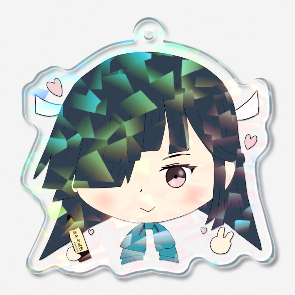 早霜ホログラムアクキー