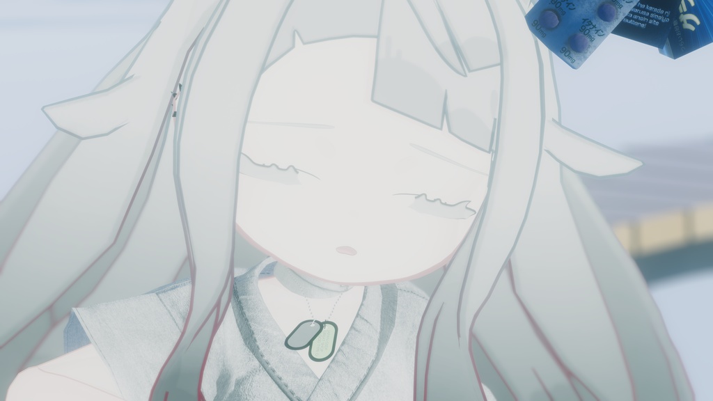 【VRC想定】Great Dog Tag PB対応 みみのこ対応