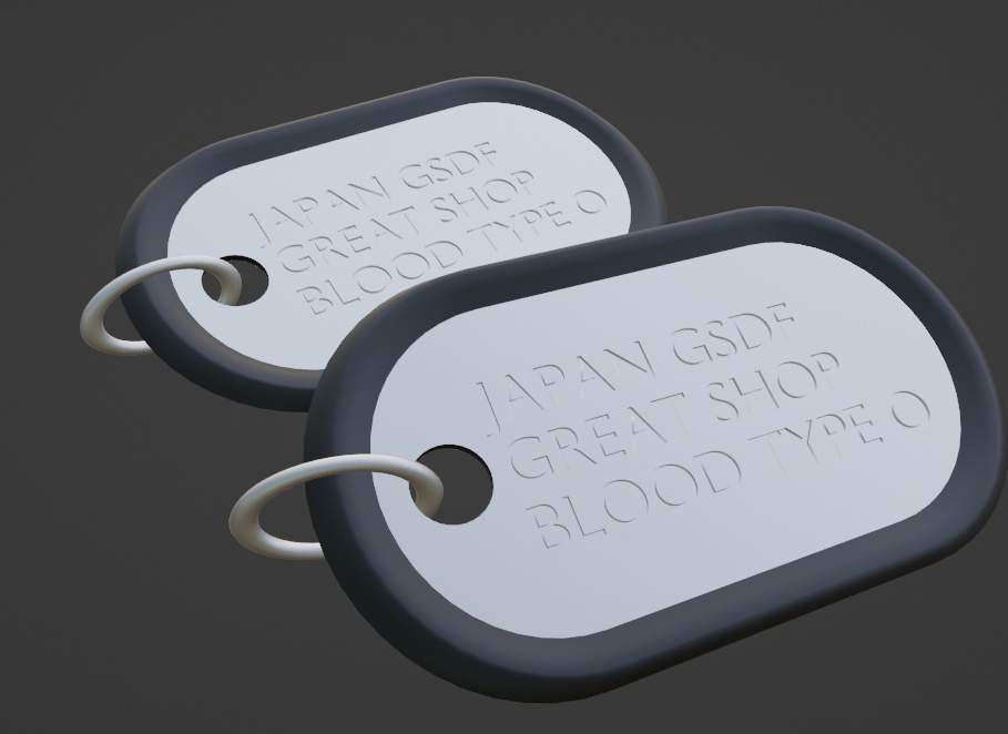 【VRC想定】Great Dog Tag PB対応 みみのこ対応