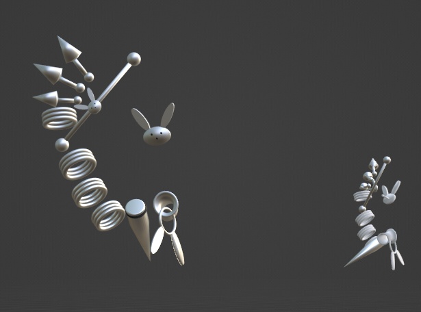 【VRC想定】Great Earring Set みみのこ対応