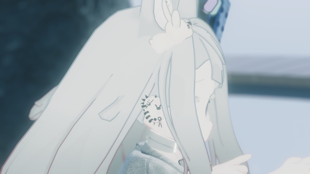 【VRC想定】Great Earring Set みみのこ対応