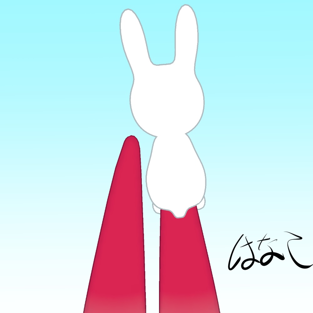 【VRC想定】みみのこ対応 ぐれーとうさちゃん