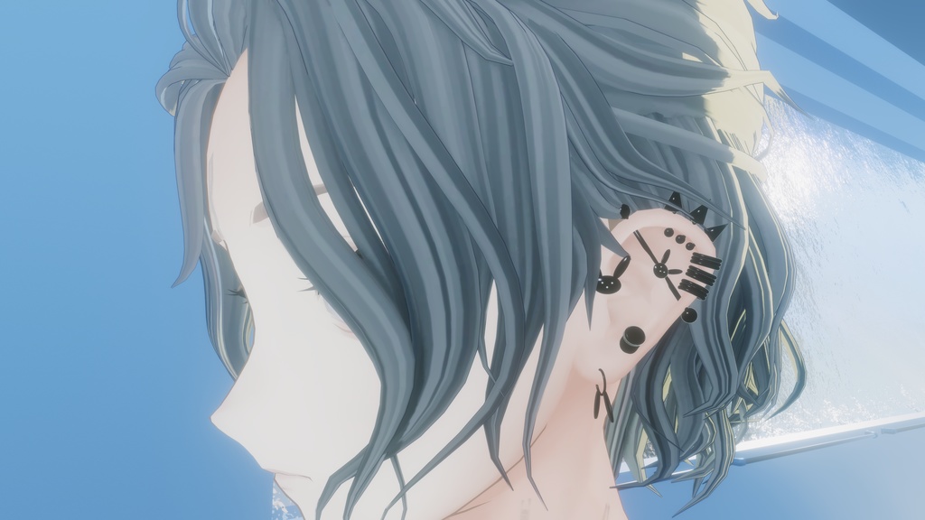 50%SALE【Alué対応】Great Earring Set【VRC想定】