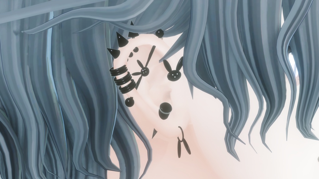 50%SALE【Alué対応】Great Earring Set【VRC想定】