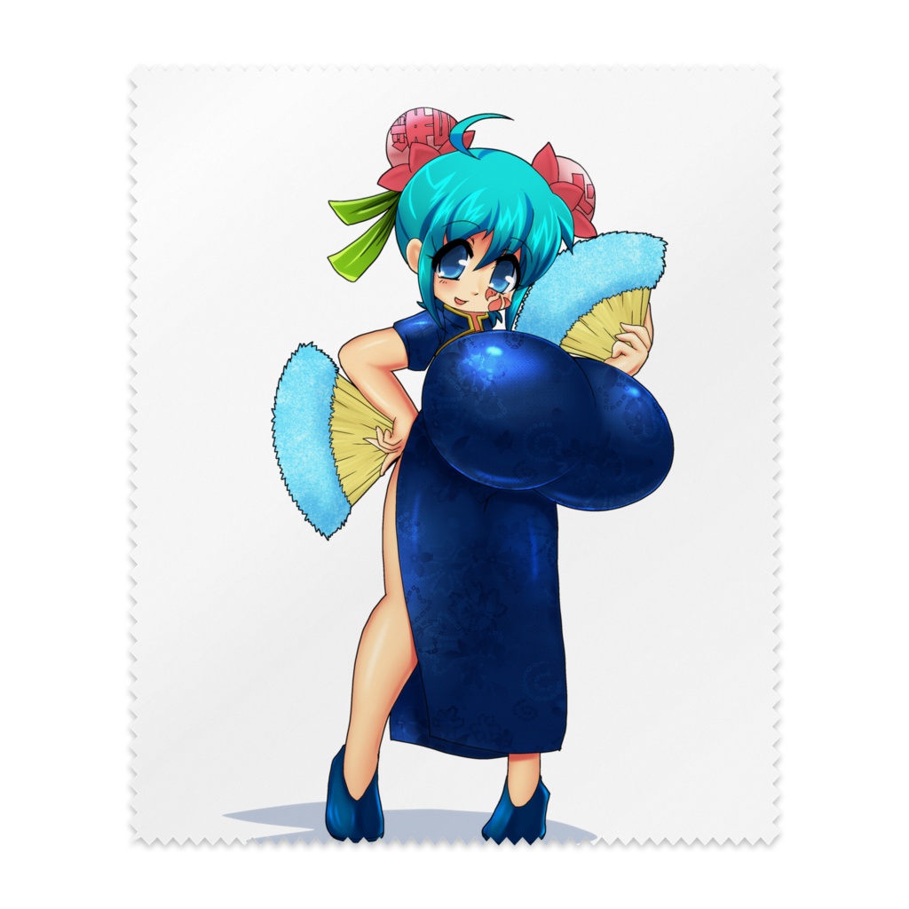 チャイナドレスナディア メガネ拭き