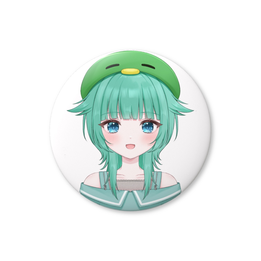 胡瓜　缶バッジ　ステージ衣装ver.