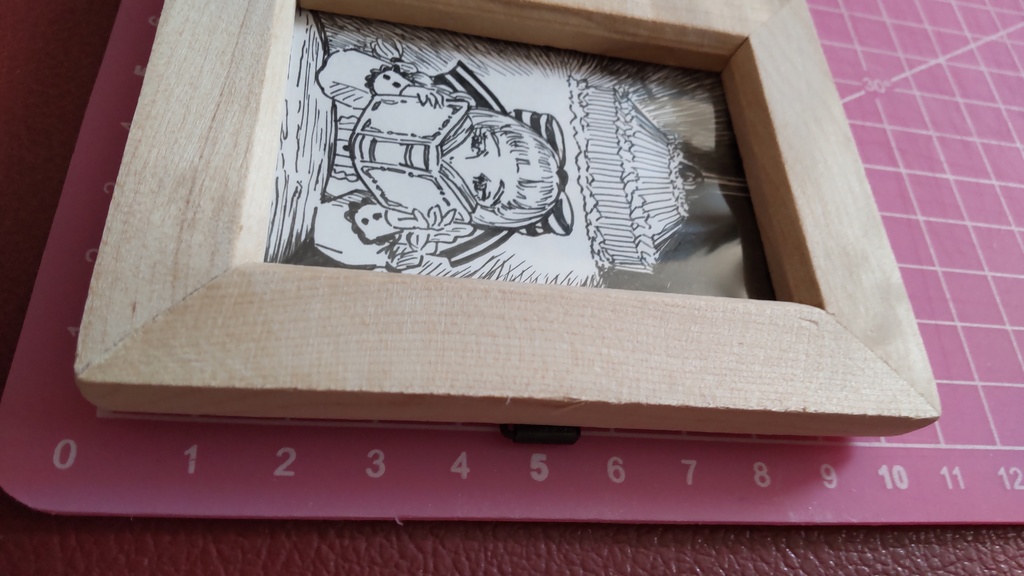 額装ミニ原画『私の好きなコト』