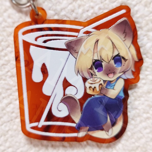 べっこうアクキー「マナカ」