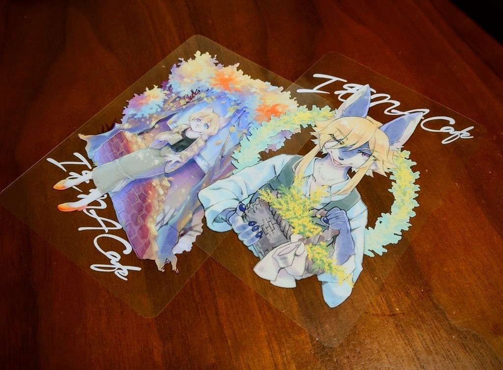 クリアポストカードセット