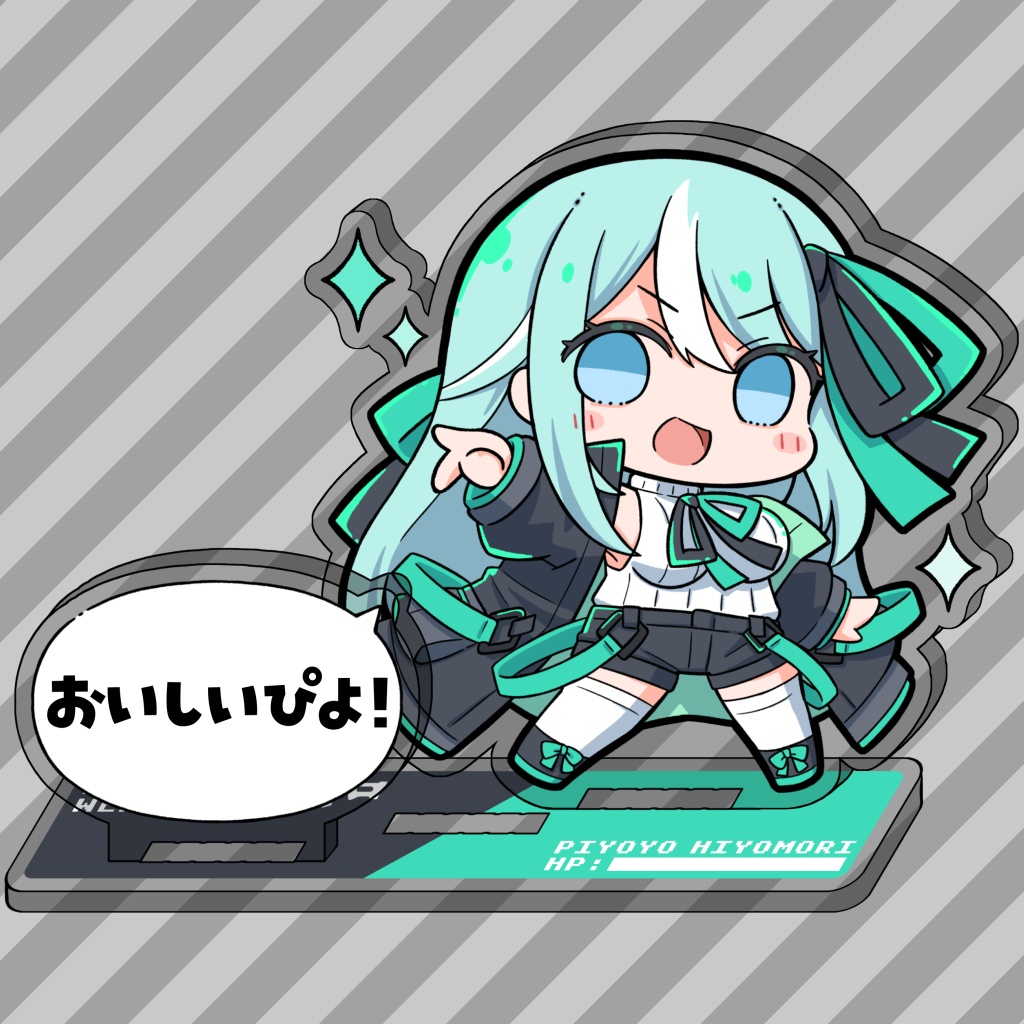 アクリルフィギュア 日和森ぴよよ