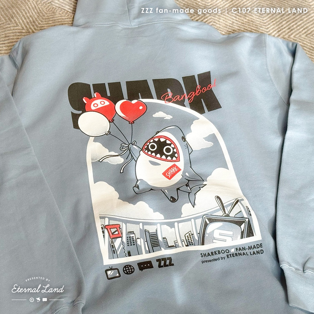 【C107】ガブットボンプのジップパーカー【受注予約】