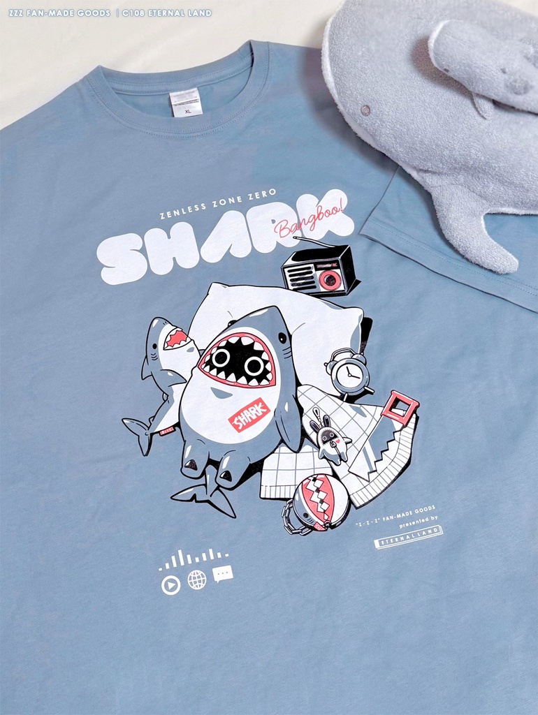 【C108】ガブットボンプのBIGシルエットTシャツ【受注予約】