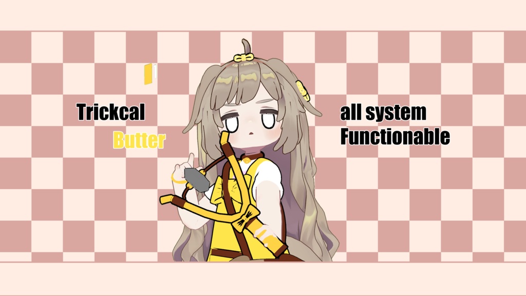 kipfel 트릭컬 버터! 옷입니다 상호작용 기능있습니다 kipfel trickcal butter cloth all contact system active