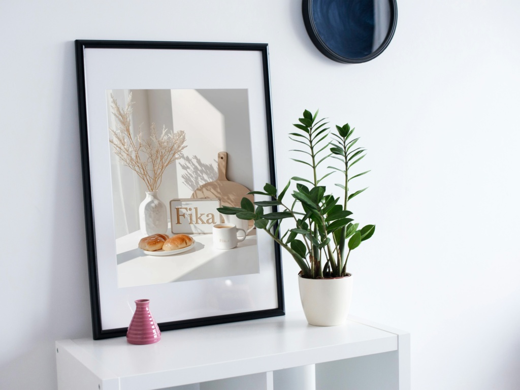 北欧スタイル Fikaポスター | 温もりと静けさのアート