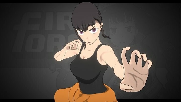 Maki Oze - [Fire Force] / VRChat + T-Pose Rigged