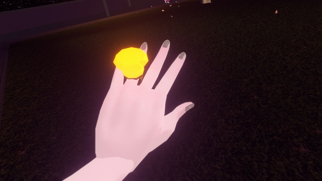 【VRChat想定】リングライト【色変え簡単】