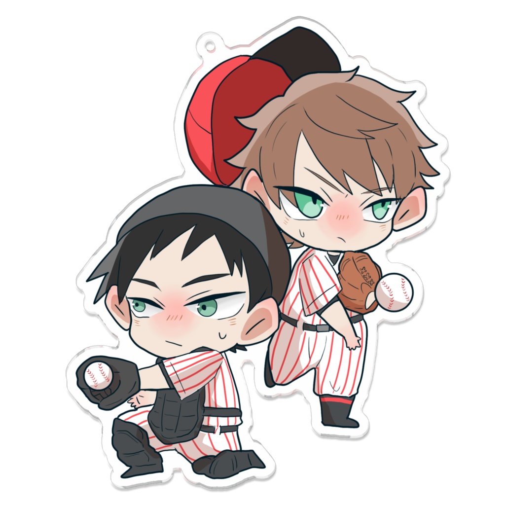 めがにこアクキー