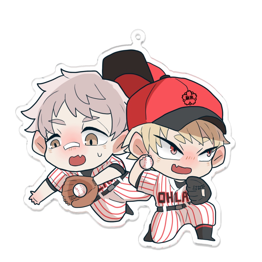 めがにこアクキー