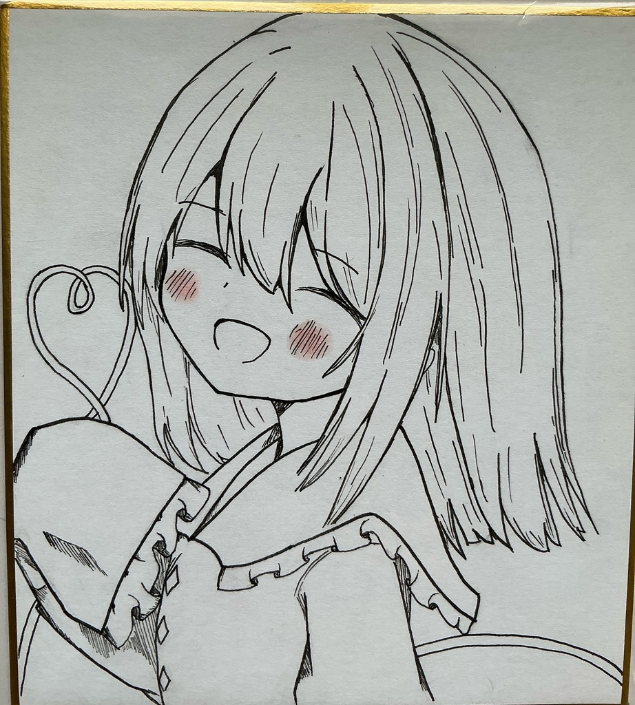 [オーダーメイド]ブルーアーカイブ小色紙