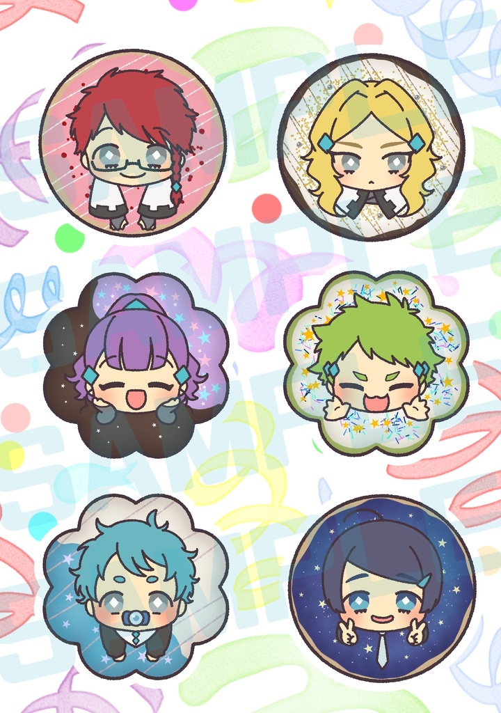 【君とUTAU日々6】ドーナツアクリルキーホルダー【KODOMEROIDO】