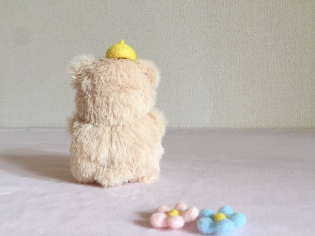 ふわふわのちっちゃいくまくん