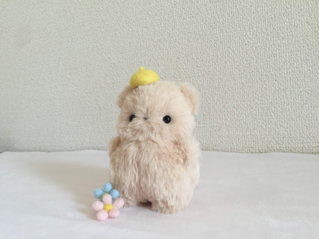ふわふわのちっちゃいくまくん