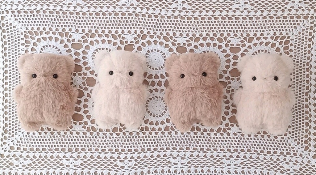 ふわふわのちっちゃいくまくん