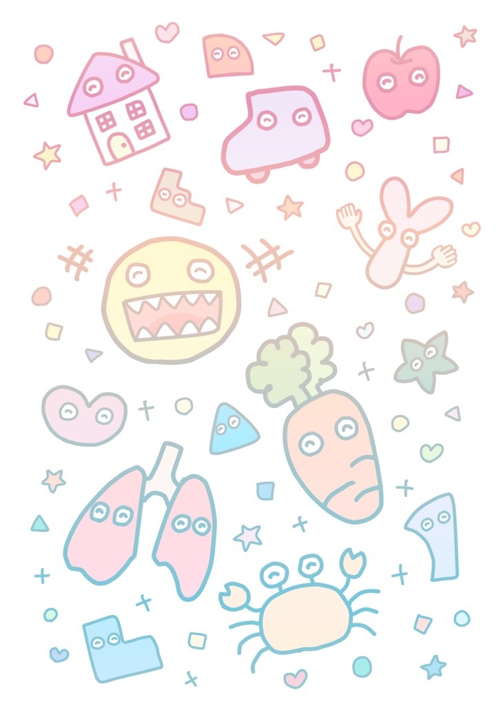 しまぼうのクリアファイル