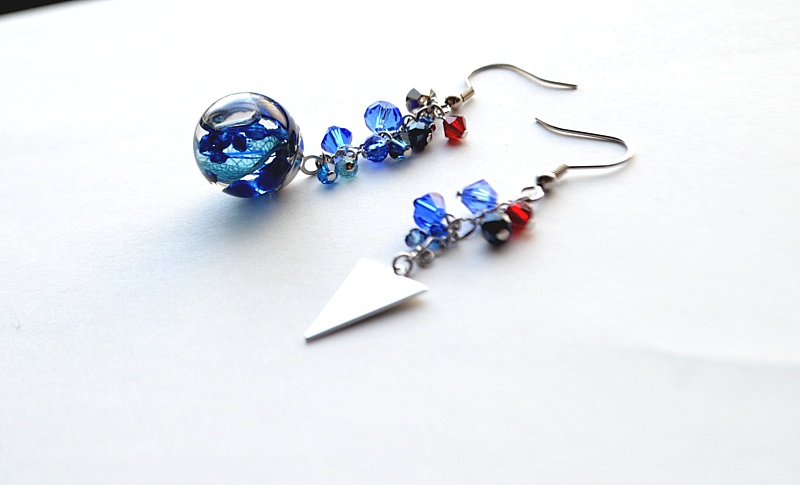 ヒプノシスマイク ハーバリウム ピアス