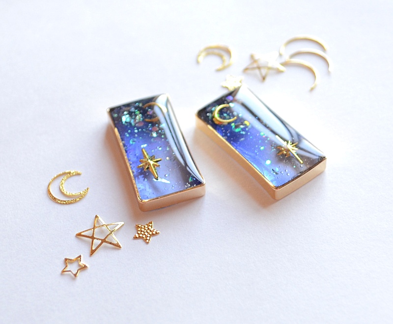 星降る夜に 星空 夜空アクセ