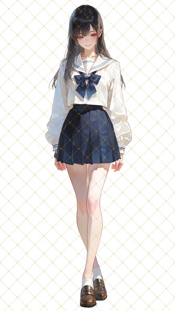 【立ち絵】制服女子