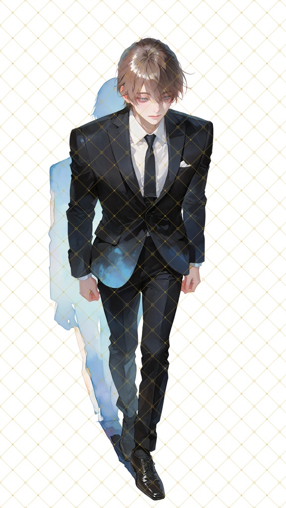 【立ち絵】スーツ男性