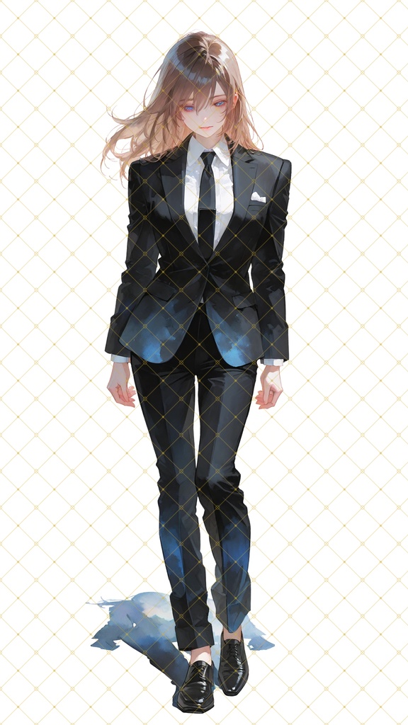 【立ち絵】スーツ女性