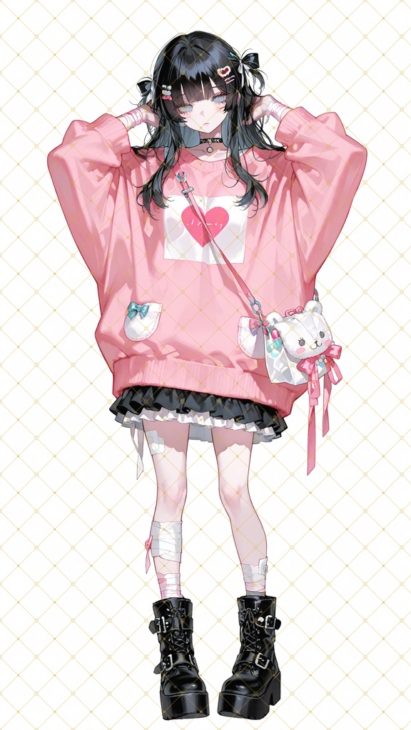 【立ち絵】地雷系女子