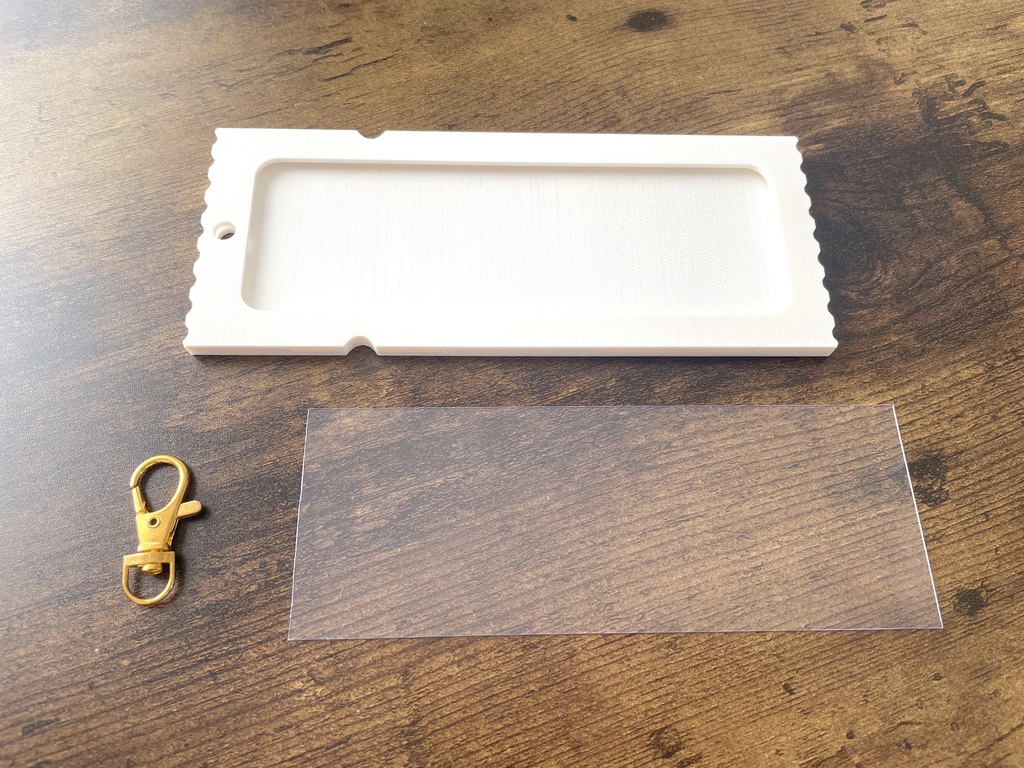 チケット風カード用ケース