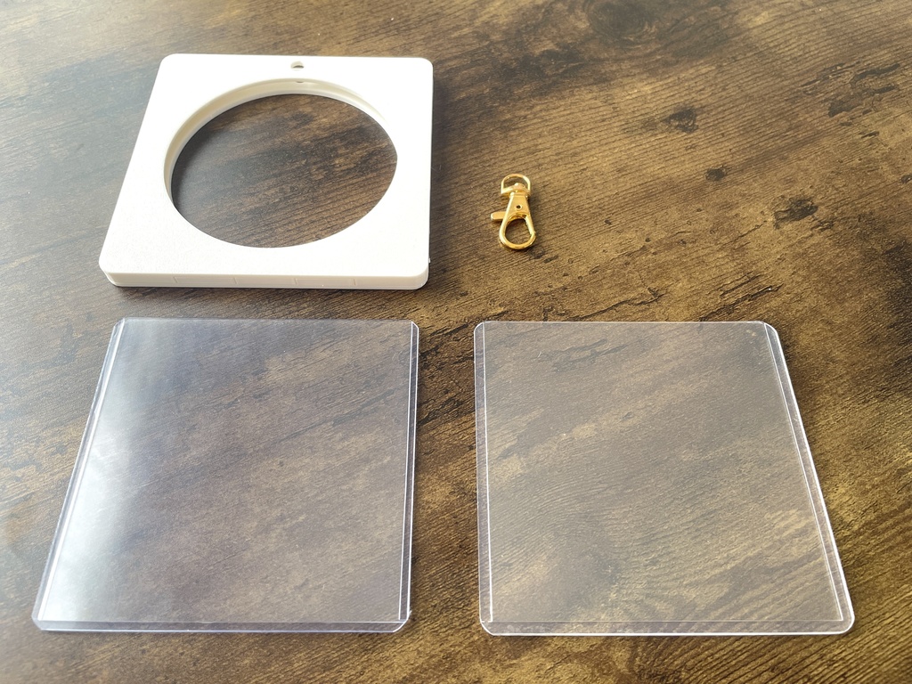 両面90mmコースター 丸