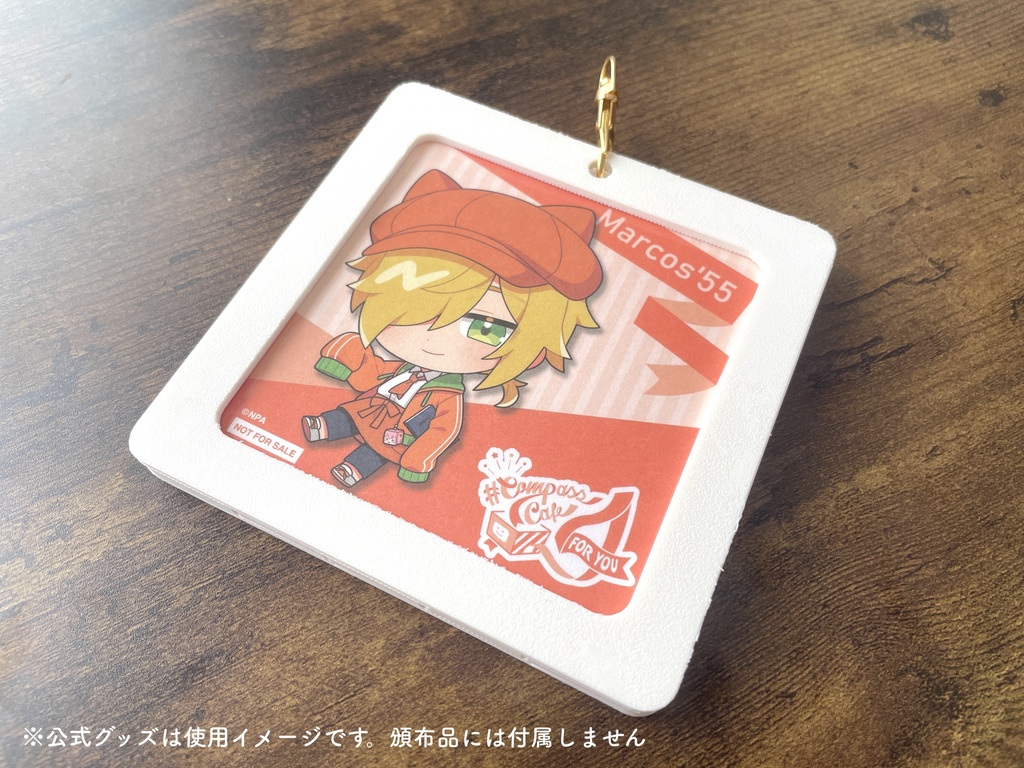 両面90mmコースター 四角&丸