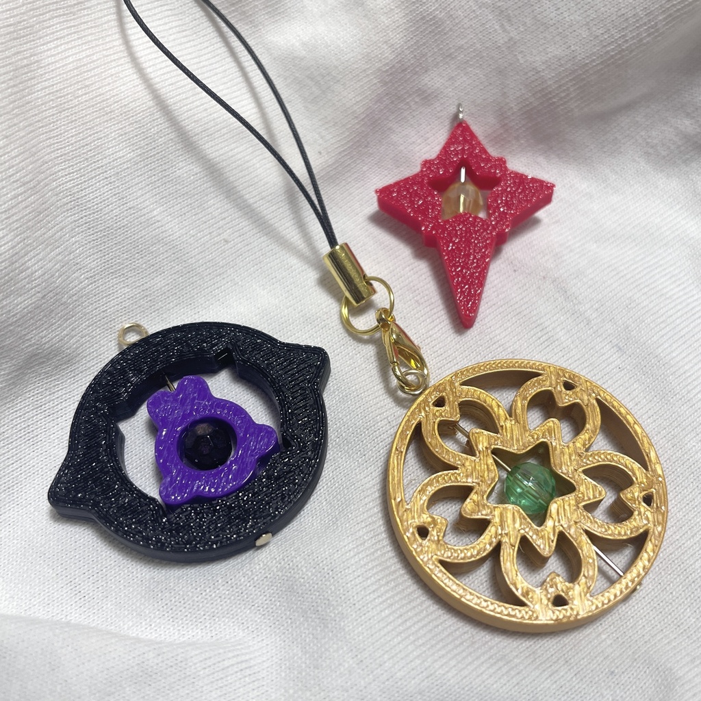 モチーフストラップ