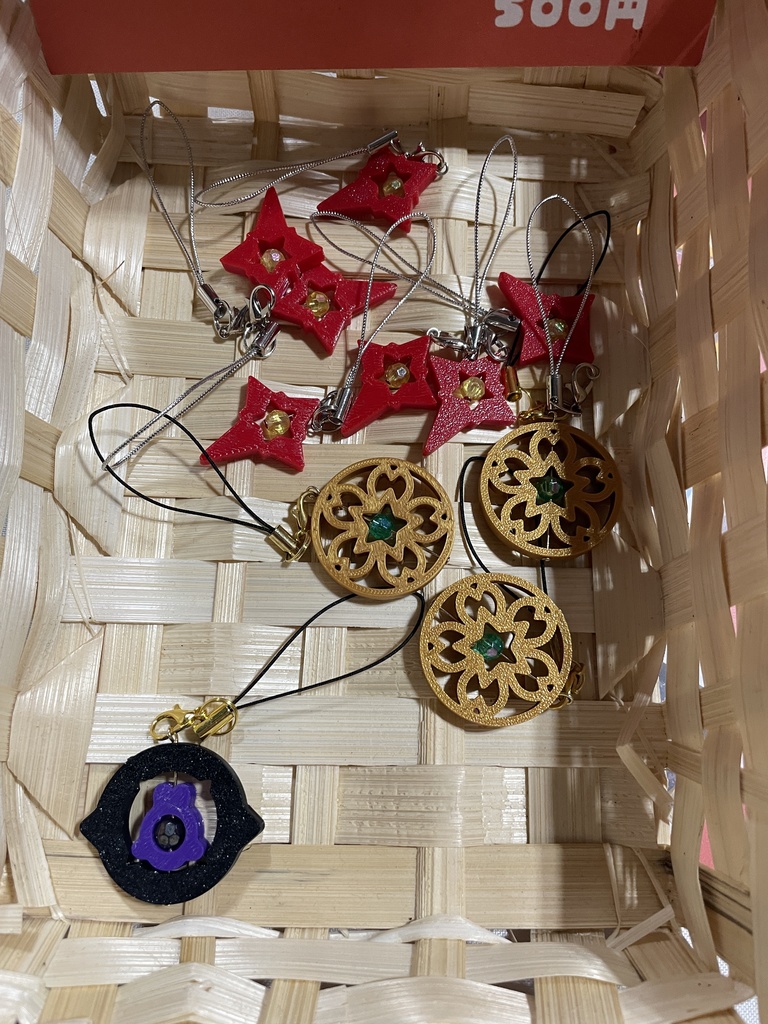 モチーフストラップ