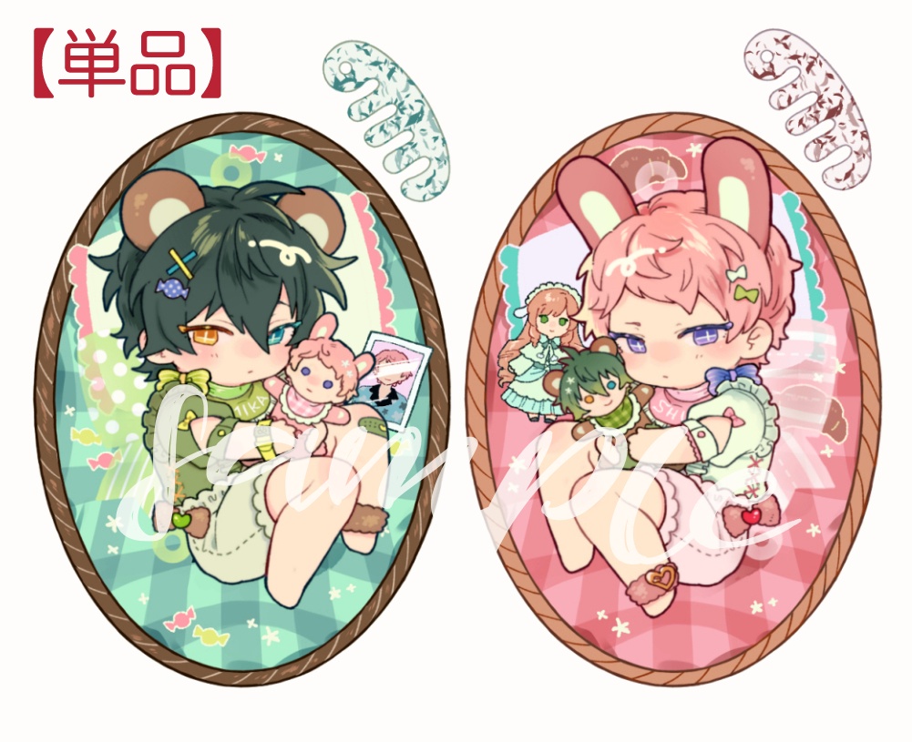 【単品】アクリルキーホルダー