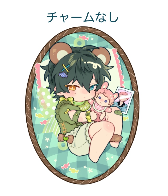 【チャームなし】アクリルキーホルダー