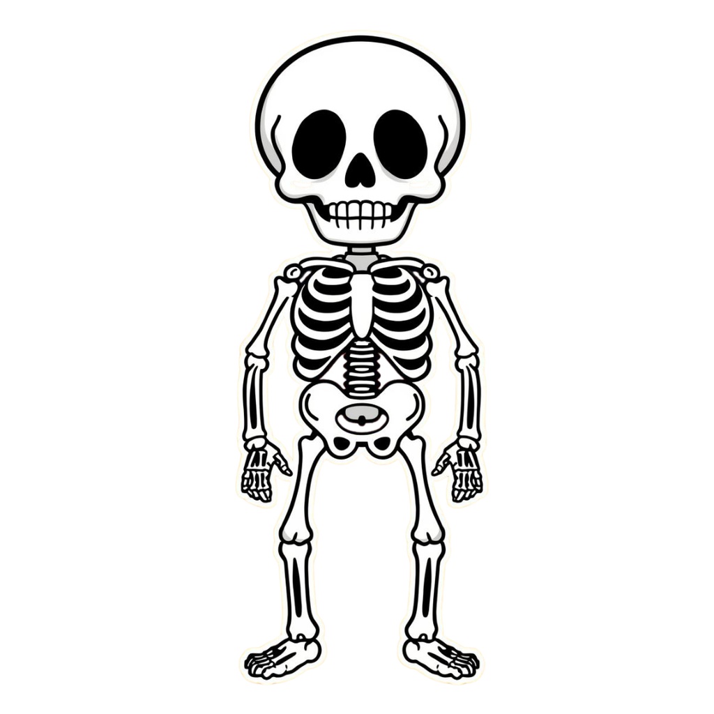 ポップでカラフルなハロウィンクリップアートセット(全12種)