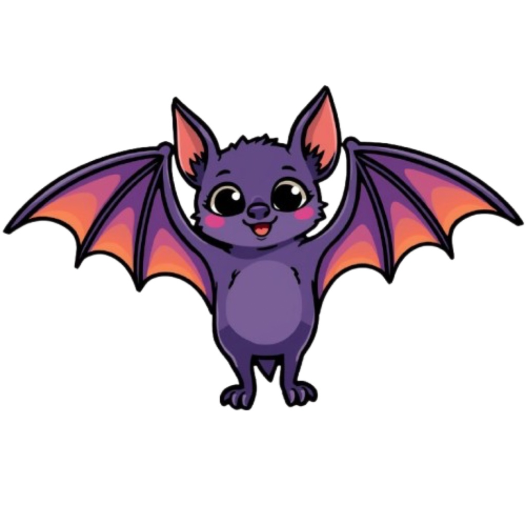 ポップでカラフルなハロウィンクリップアートセット(全12種)