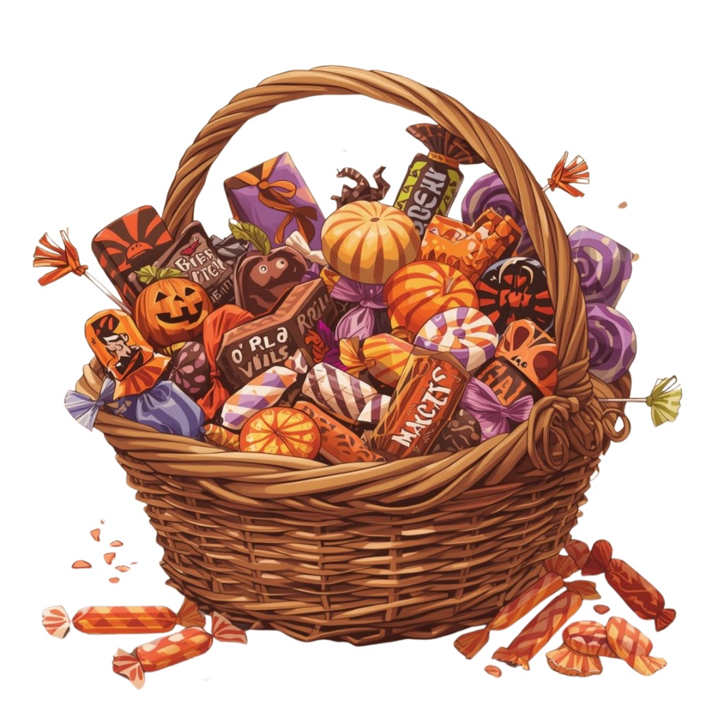 カフェ風ハロウィン クリップアートセット